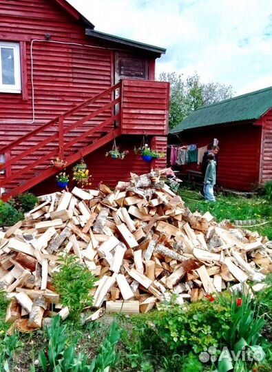 Дрова Ольха от 1 куба с доставкой в Выборге любого