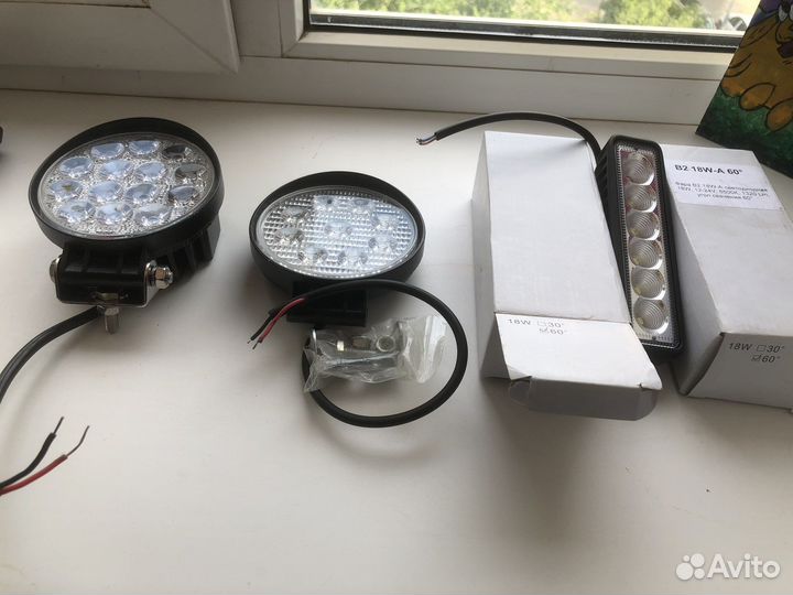 Светодиодные фары/ дхо