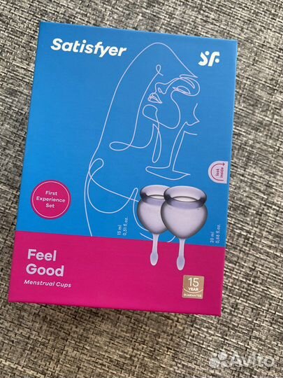 Менструальная чаша набор satisfyer