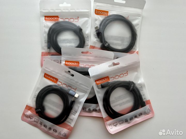 Кабель Toocki, USB Type-C, 60 Вт