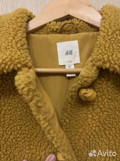 Шуба из искусственного меха H&M Hm