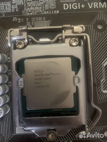 Asus h97m e core i3 4330 память ddr3 8gb