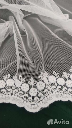 Новый тюль вышивка (пр-во Турция)