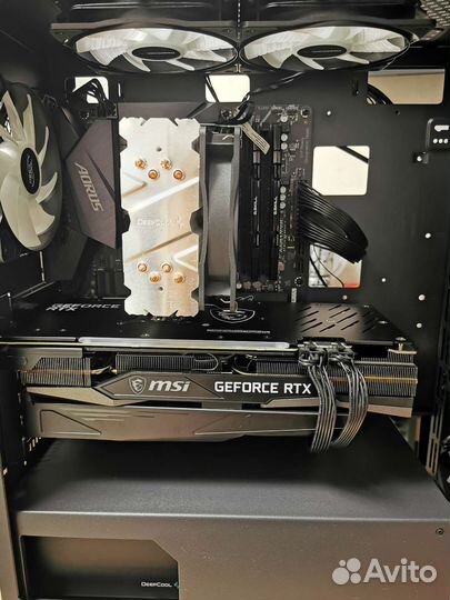 Видеокарта RTX 3060TI MSI gaming Z trio