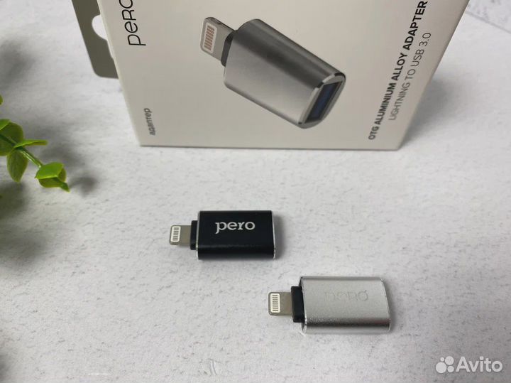 Адаптер OTG Adapter pero AD02 Lightning to USB 3.0