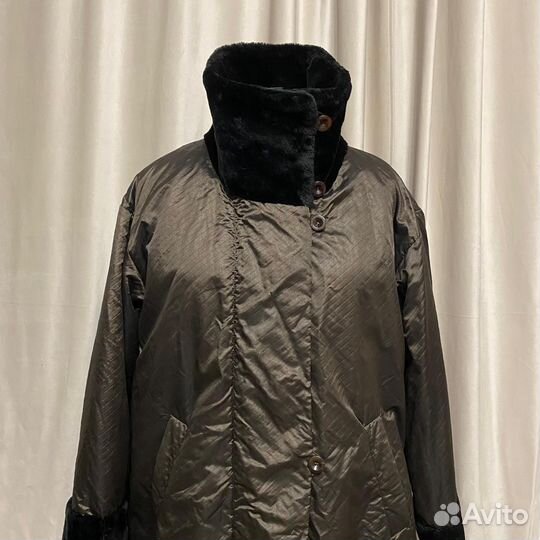 Демисезонный пуховик женский