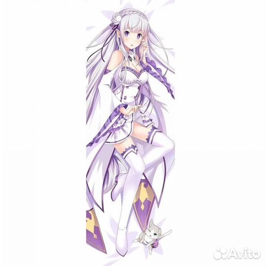 Подушка Дакимакура Geekmagazin Эмилия из аниме Re: