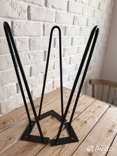 Ретро-ножки; ножки шпильки, 45 см, 3 шт