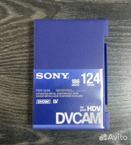Новые Видеокассеты Sony PDV-124N dvcam