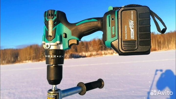 Шуруповерт для Ледобура Неimеrdingеr 120Нм Неро130