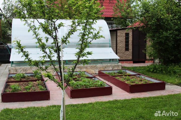 Грядка 20см окрашенная