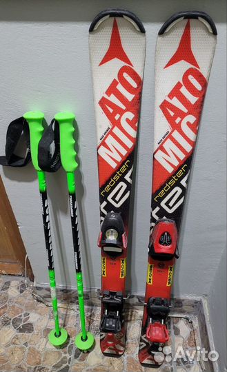 Горные лыжи детские комплект