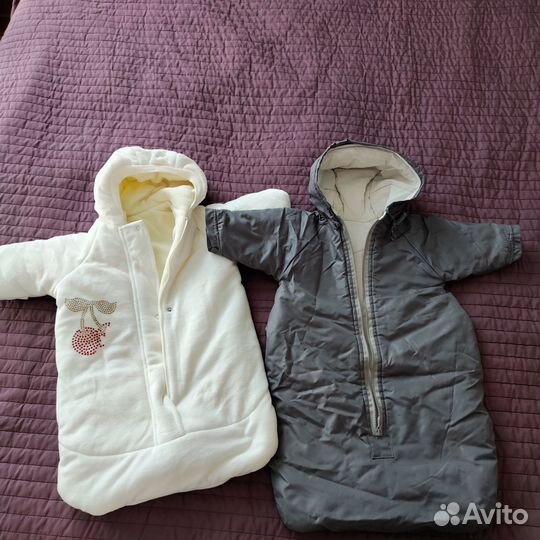 Конверт на выписку для девочки осень