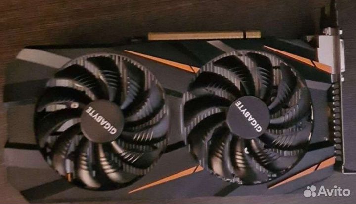 Видеокарта gtx 1060 6gb, gigabyte