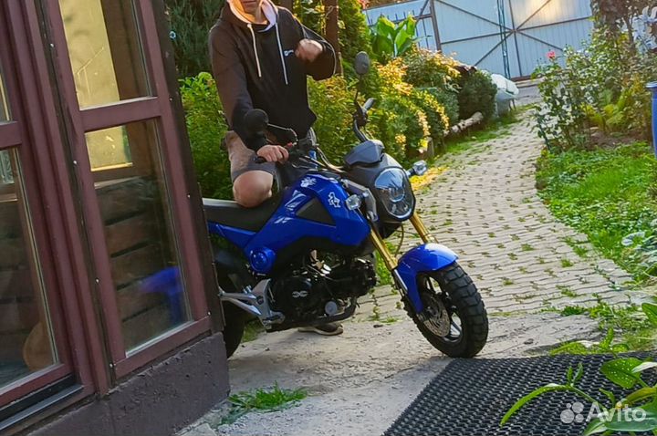 Msx 125 реплика honga grom