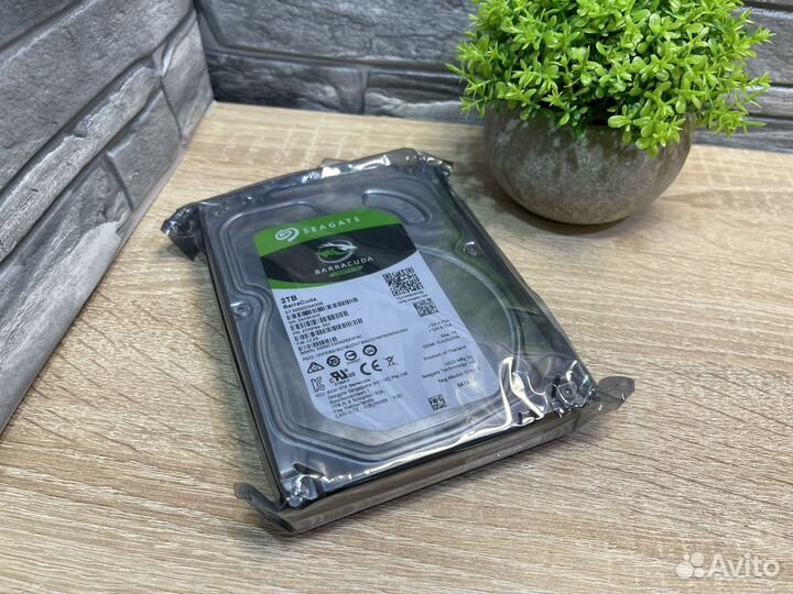 М.24858 Жесткий диск Seaget Barracuda 3тр