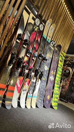 Горные лыжи и Сноуборды