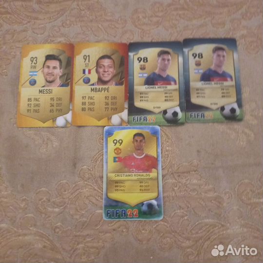 Карты с подписью