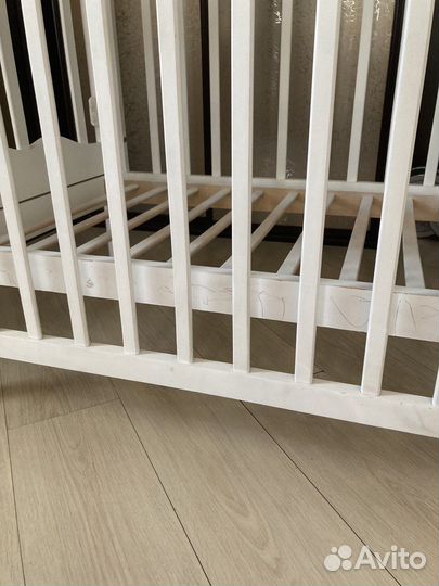 Детская кровать от 0 до 3 лет б\у