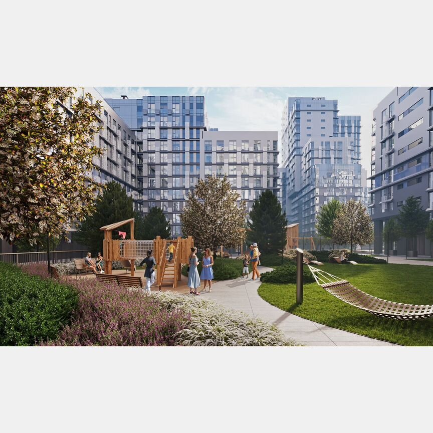 2-к. квартира, 53,5 м², 7/23 эт.