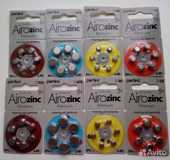 Батарейки для слуховых аппаратов