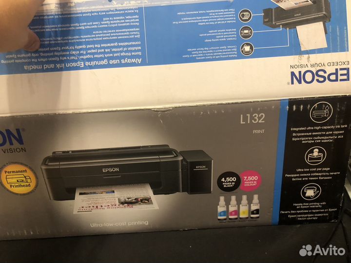 Принтер epson l100 для сублимации и термопресс