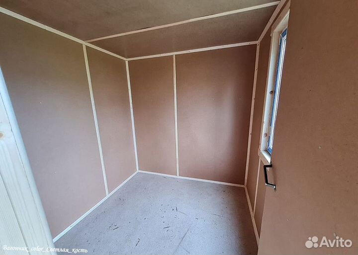 Вагончик строительный 6 x 2.4 м