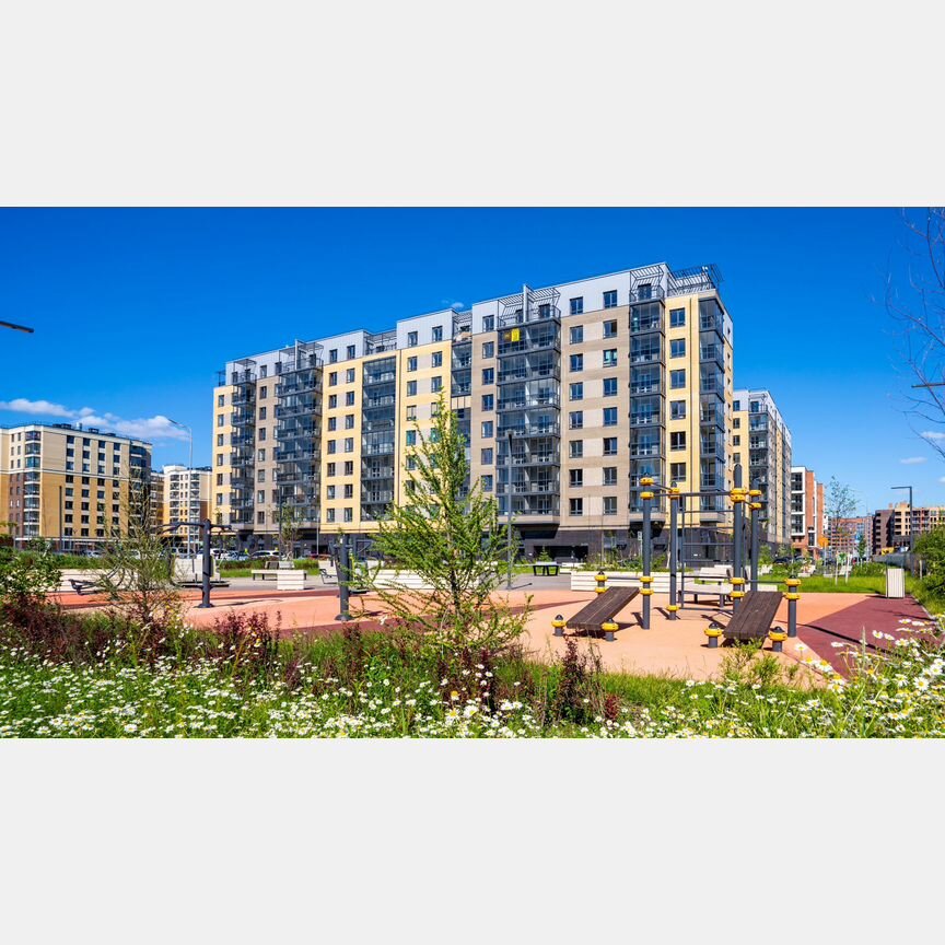 2-к. квартира, 55,2 м², 7/11 эт.