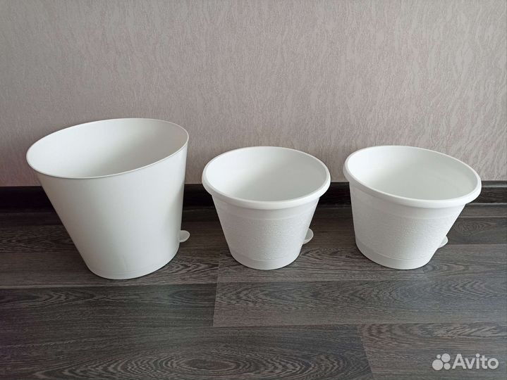 Горшок для цветов, орхидей (много, листайте фото)