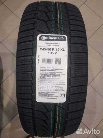 Continental WinterContact TS 860S SSR 245/50 R19 105V