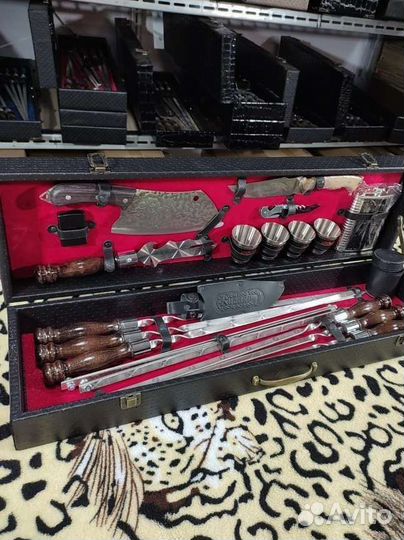 Шашлычный подарочный набор