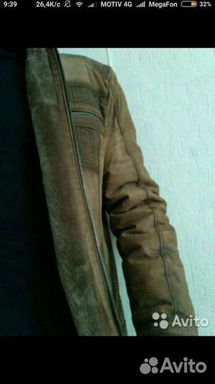 Дубленка натуральная мужская 50 52