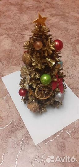 Ёлочка новогодняя сувенирная 30 см