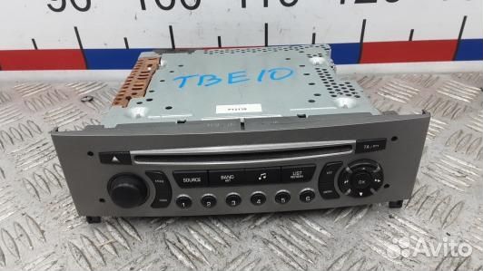 Магнитола peugeot 308 1 (TBE10I401)