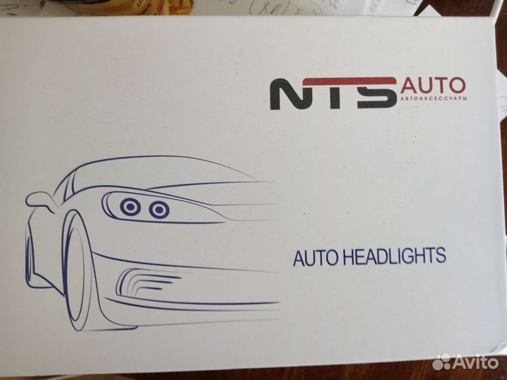 Led лампа h4 с линзой