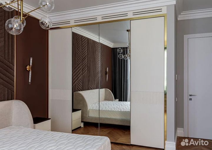 Шкафы купе на заказ в спальню