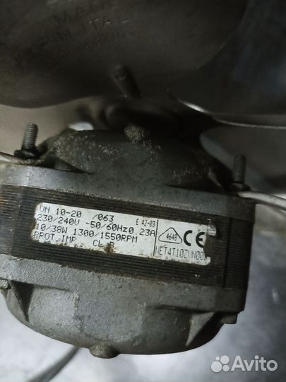 Электродвигатель вентилятора. Вентилятор