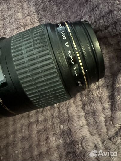 Объектив Canon ef 100mm f 2 8 macro usm