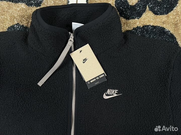 Куртка Nike Fleece Biege/Black