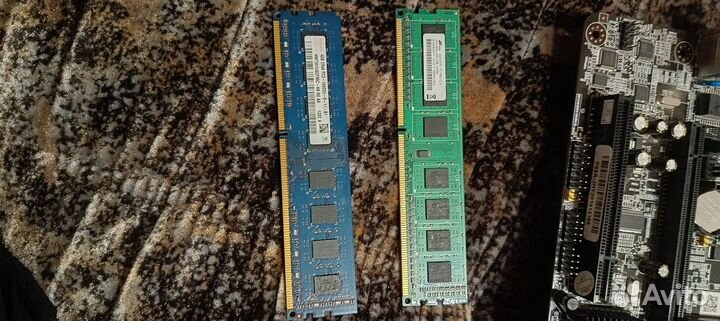 Материнская плата 1156 с процессором xeon x3440