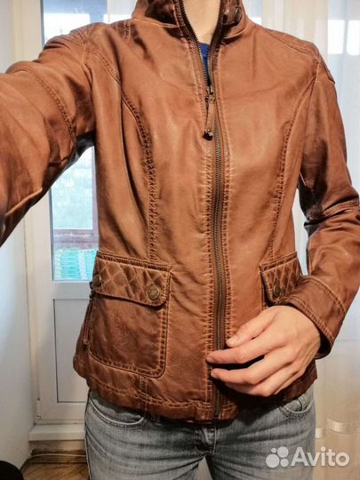 Кожаная куртка новая