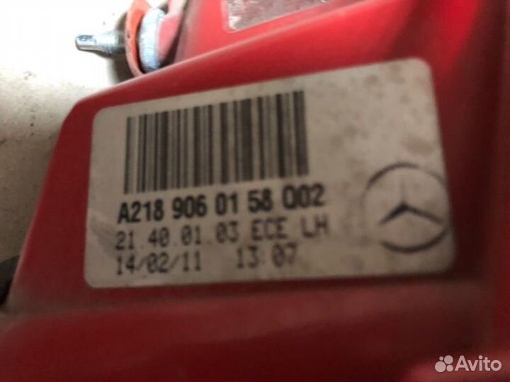 Фонарь левый Mercedes-Benz Cls W218