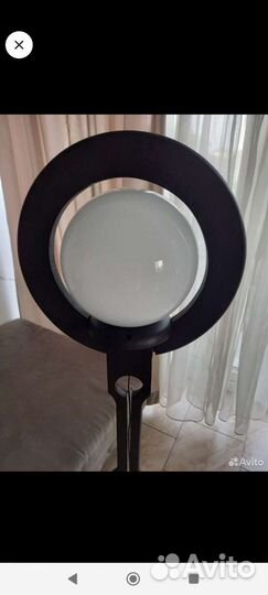 Торшер винтаж. Дерево