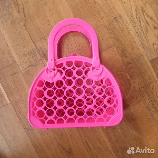 Набор пластмассовой игрушечной детской посуды