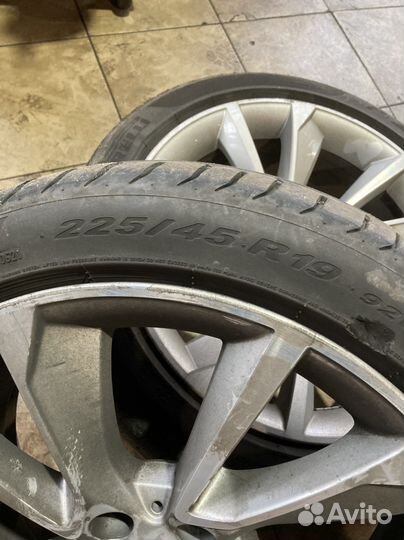 Диски bmw 3 f34 GT r19 разноширокие 6854678