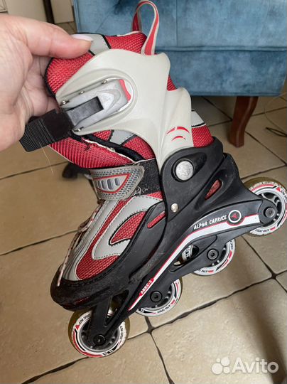 Роликовые коньки раздвижные детские р.30-33
