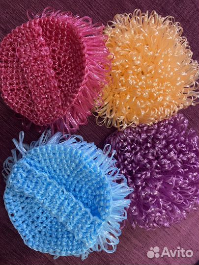 Мочалка ручной работы