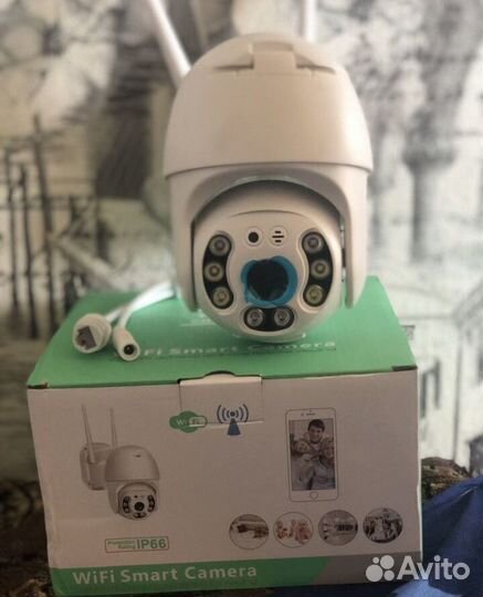 Уличная поворотная ip-камера наблюдения WiFi