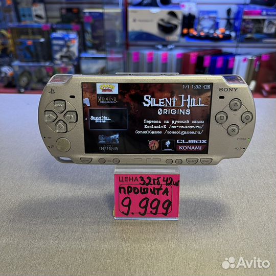 Sony PSP 3008 32гб 40 игр прошита