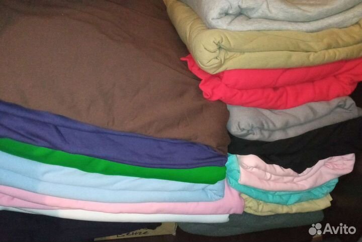 Ткань футер, кулир, интерлок, махра, флис